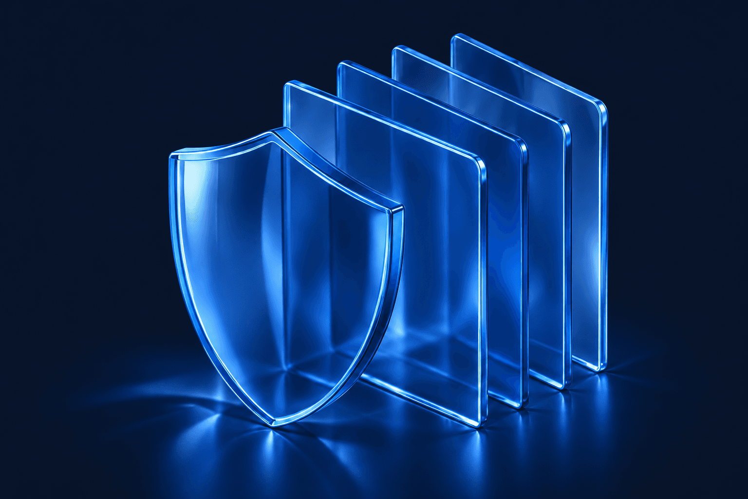 Tax point Audit Support glass shield and document sculpture