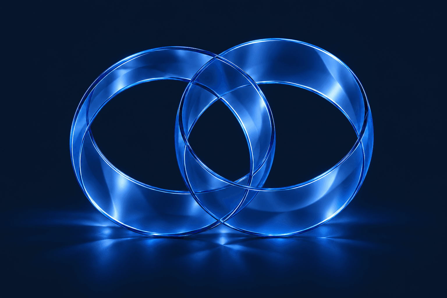 Tax point community engagement linked glass rings