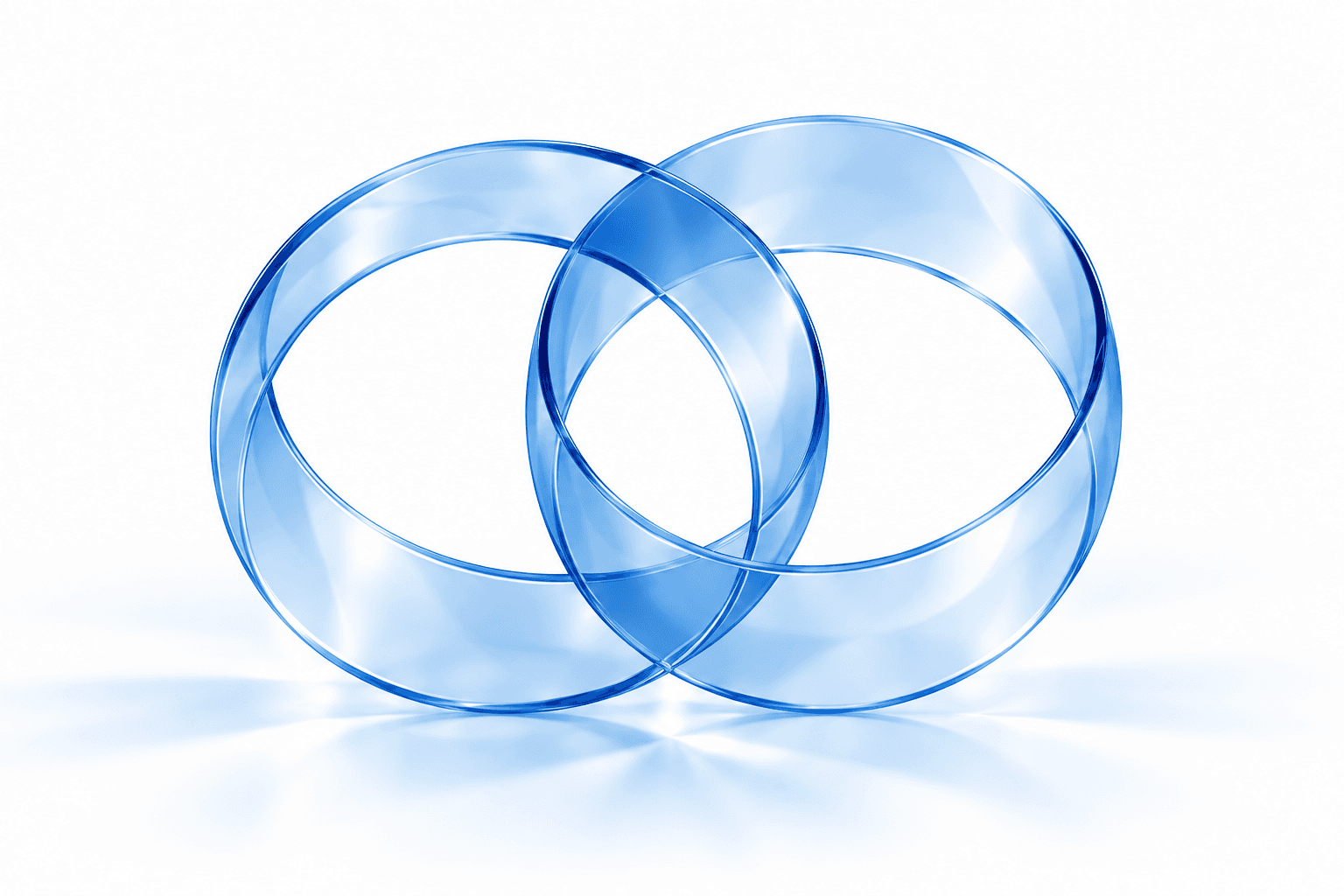 Tax point community engagement linked glass rings